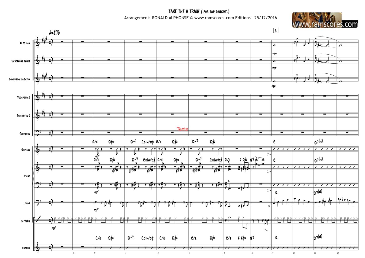 TAKE THE A TRAIN  (10tet combo) – Image 2